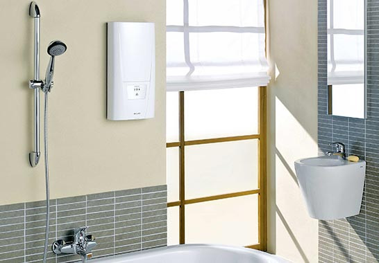 Durchlauferhitzer für das Badezimmer von CLAGE sind „made in Germany“. Dies ist mit ein Grund dafür, dass wir die Geräte für die Warmwasserversorgung im Bad empfehlen. – Als Elektriker und Servicepartner von CLAGE sind wir in ganz Hamburg für Sie tätig.